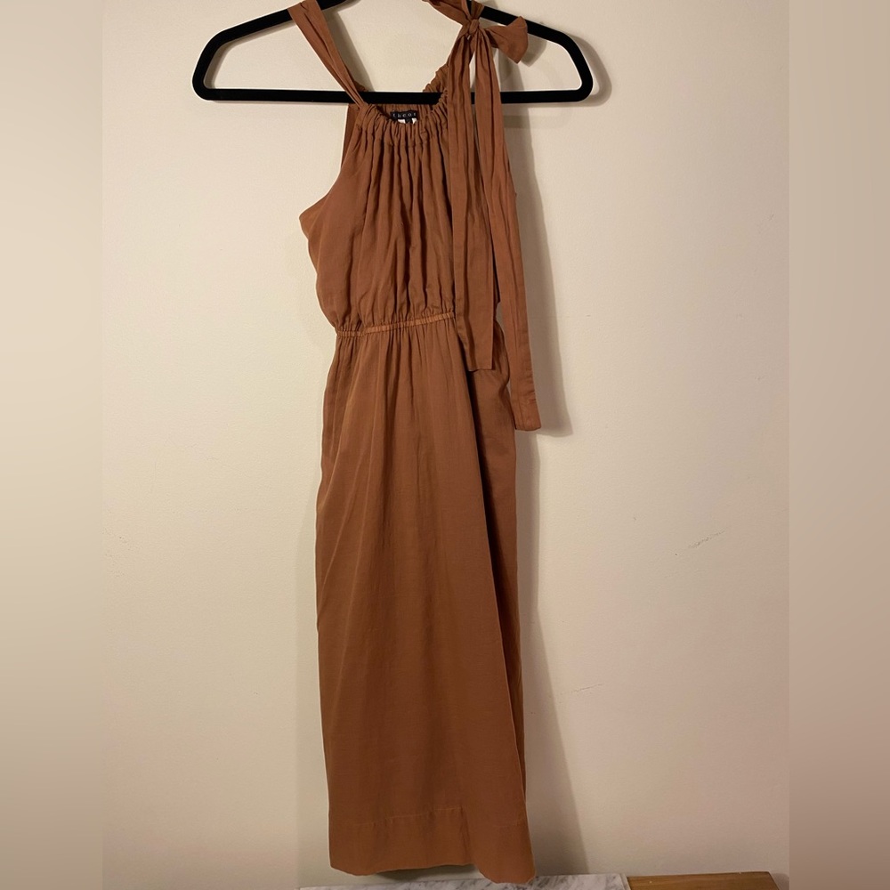 Theory Brown Sundress